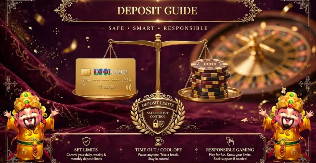 100cuci | Deposit Limits
