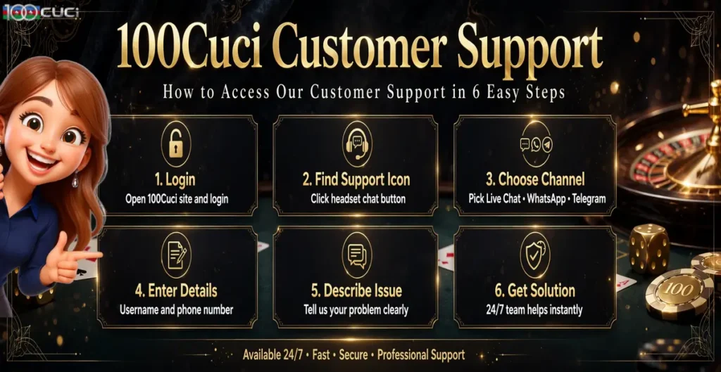 100Cuci Customer Support