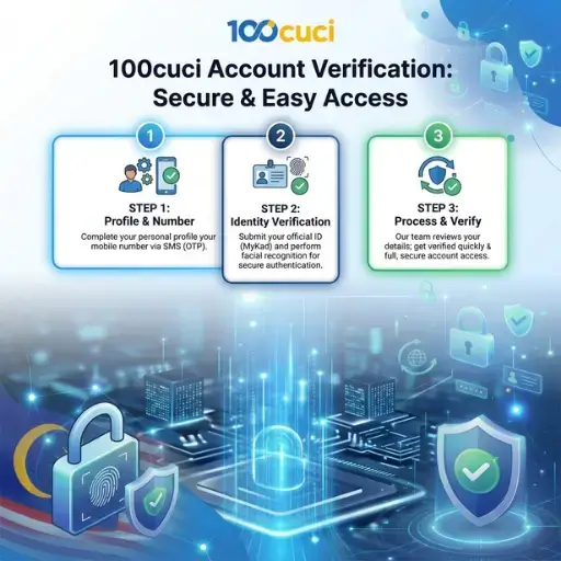 100cuci | Account Verification