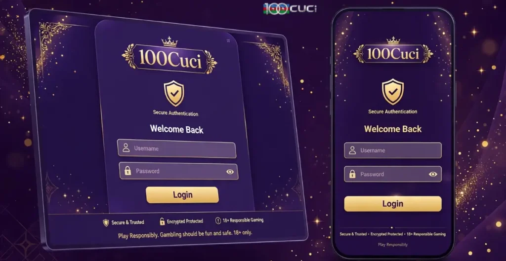 100Cuci Login