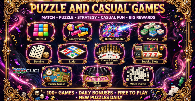 100Cuci Game Categories