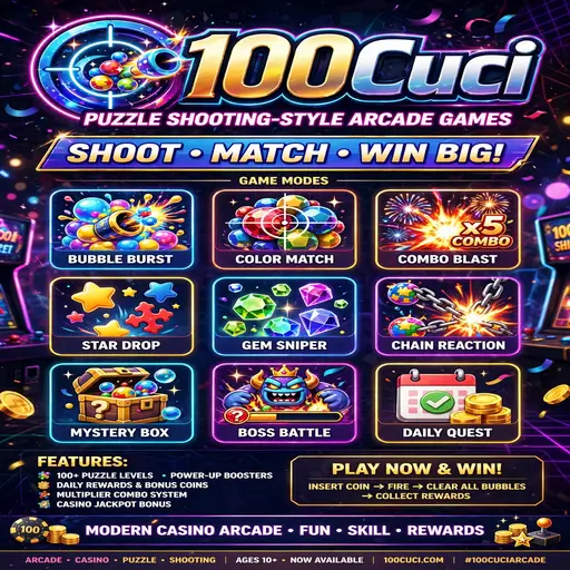 100Cuci Arcade Games
