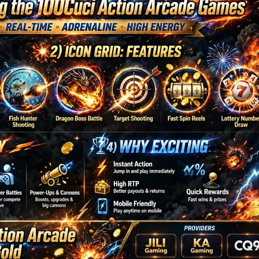 100Cuci Arcade Games