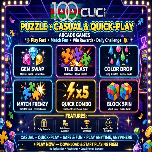 100Cuci Arcade Games